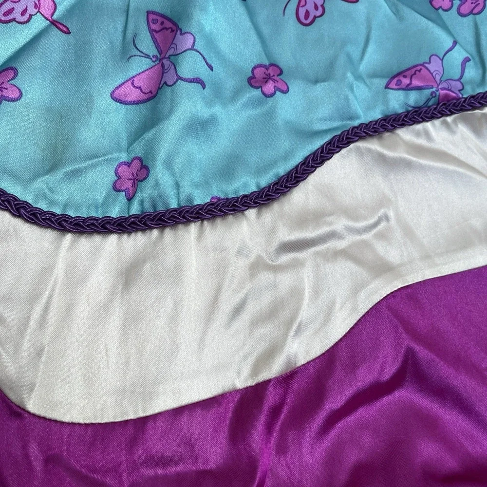 Disney Store Mulan Costume Dress Kids Size 6/6X Halloween Hanfu Princess Y2K era